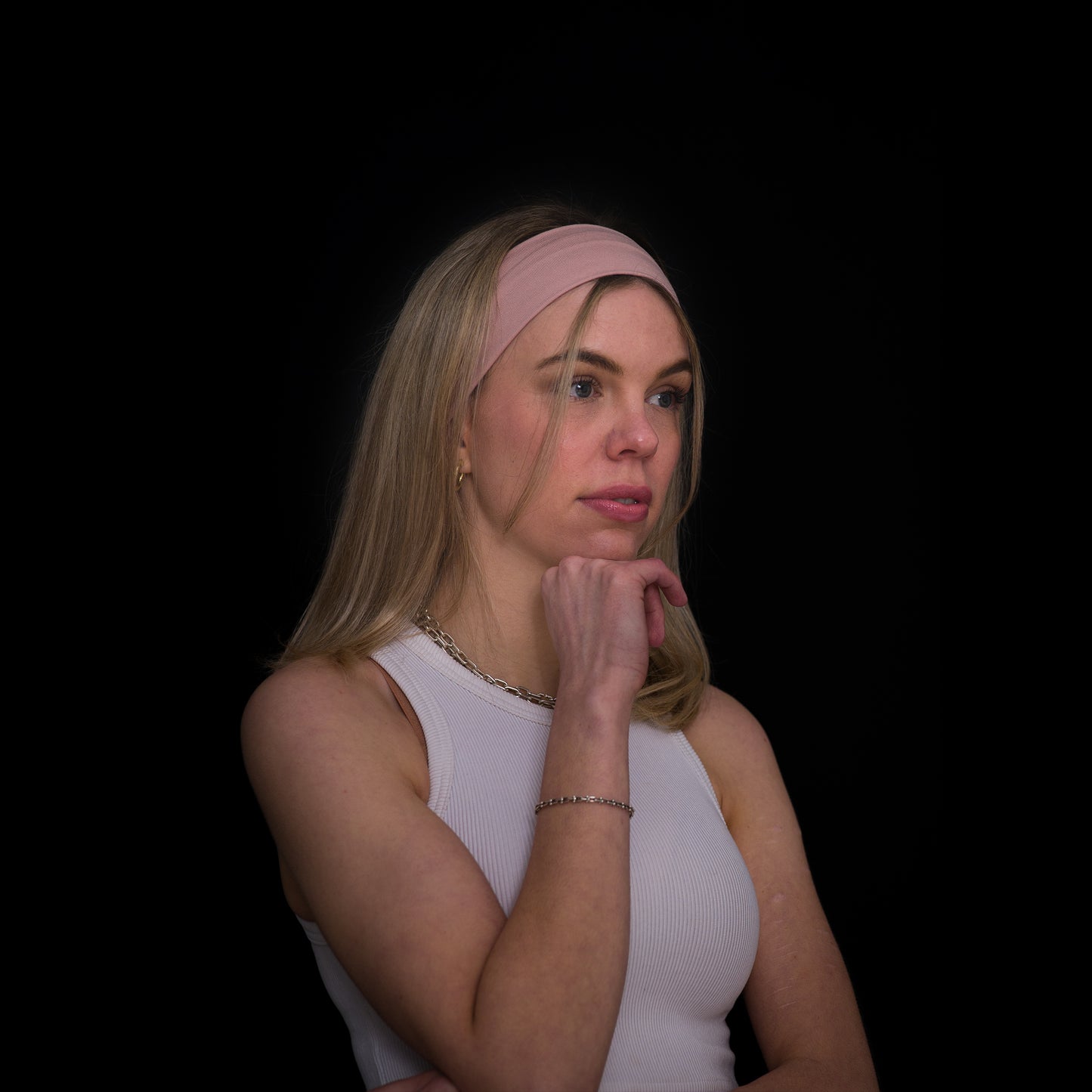 Haarband Medium Bambus