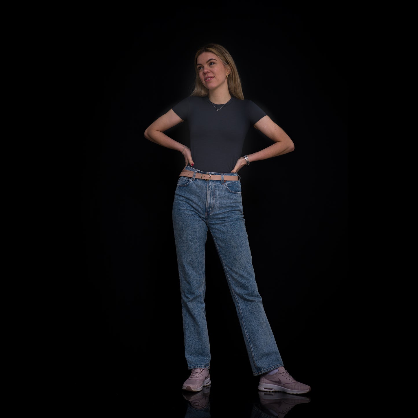 Skinny T-Shirt aus Modal