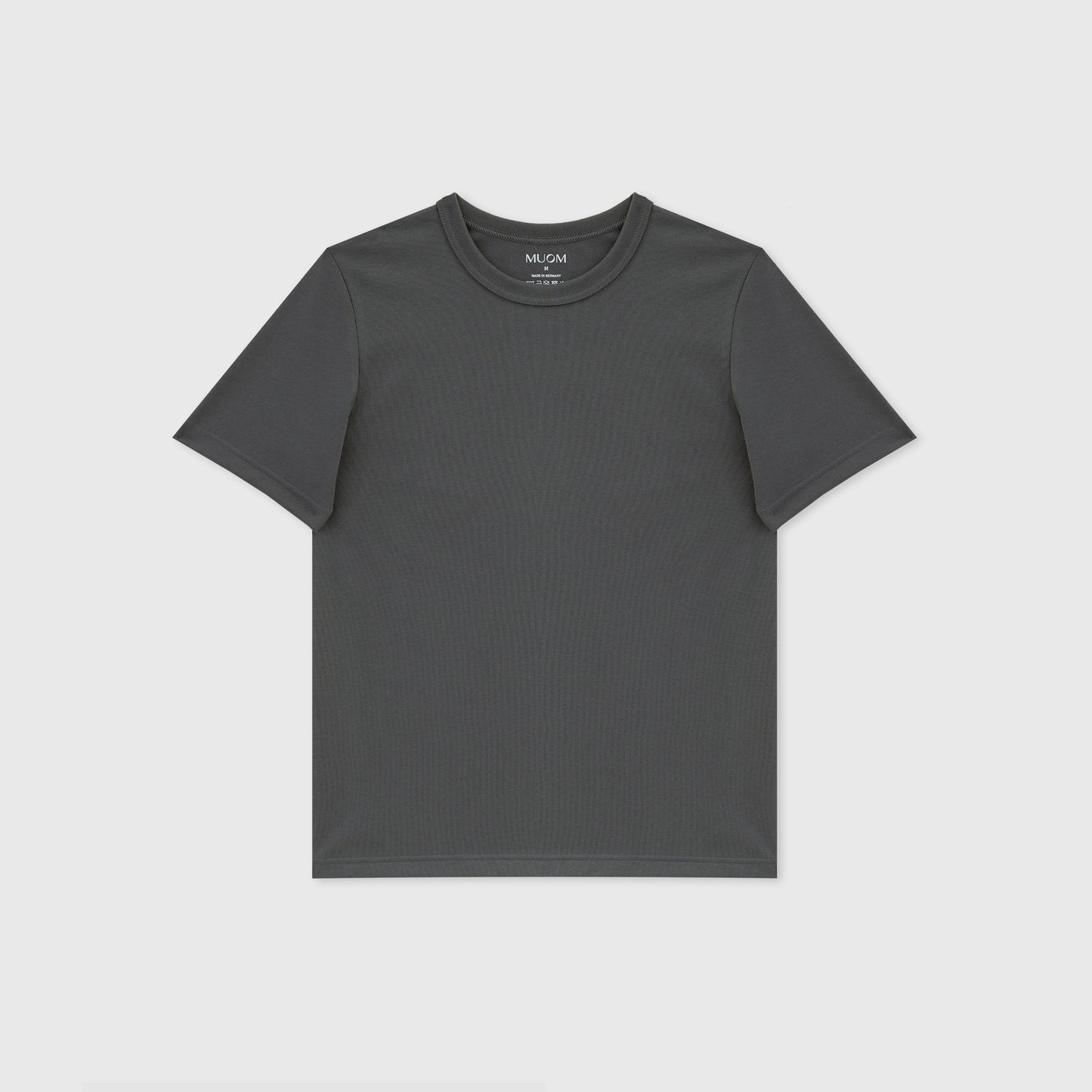 T-Shirt aus Baumwolle in grau