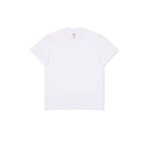 Damen Shirt aus Pima Baumwolle in Weiß und einem Relaxed Schnitt