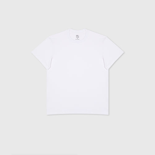 Damen Shirt aus Pima Baumwolle in Weiß und einem Relaxed Schnitt