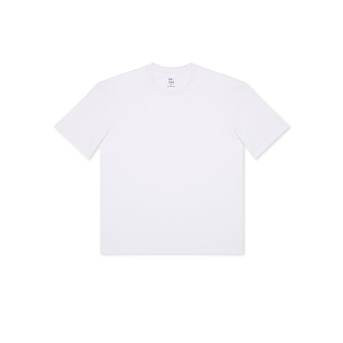 Oversized Damen Shirt aus 100% Pima Baumwolle in weiß