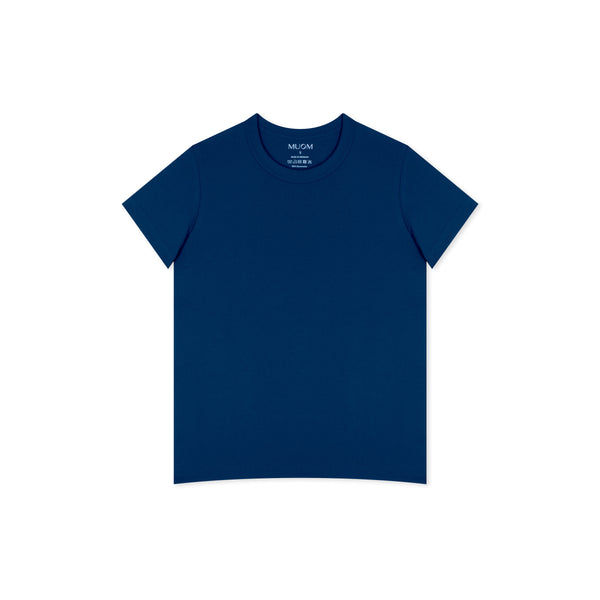 T-Shirt Dunkelblau für Damen im regular stil