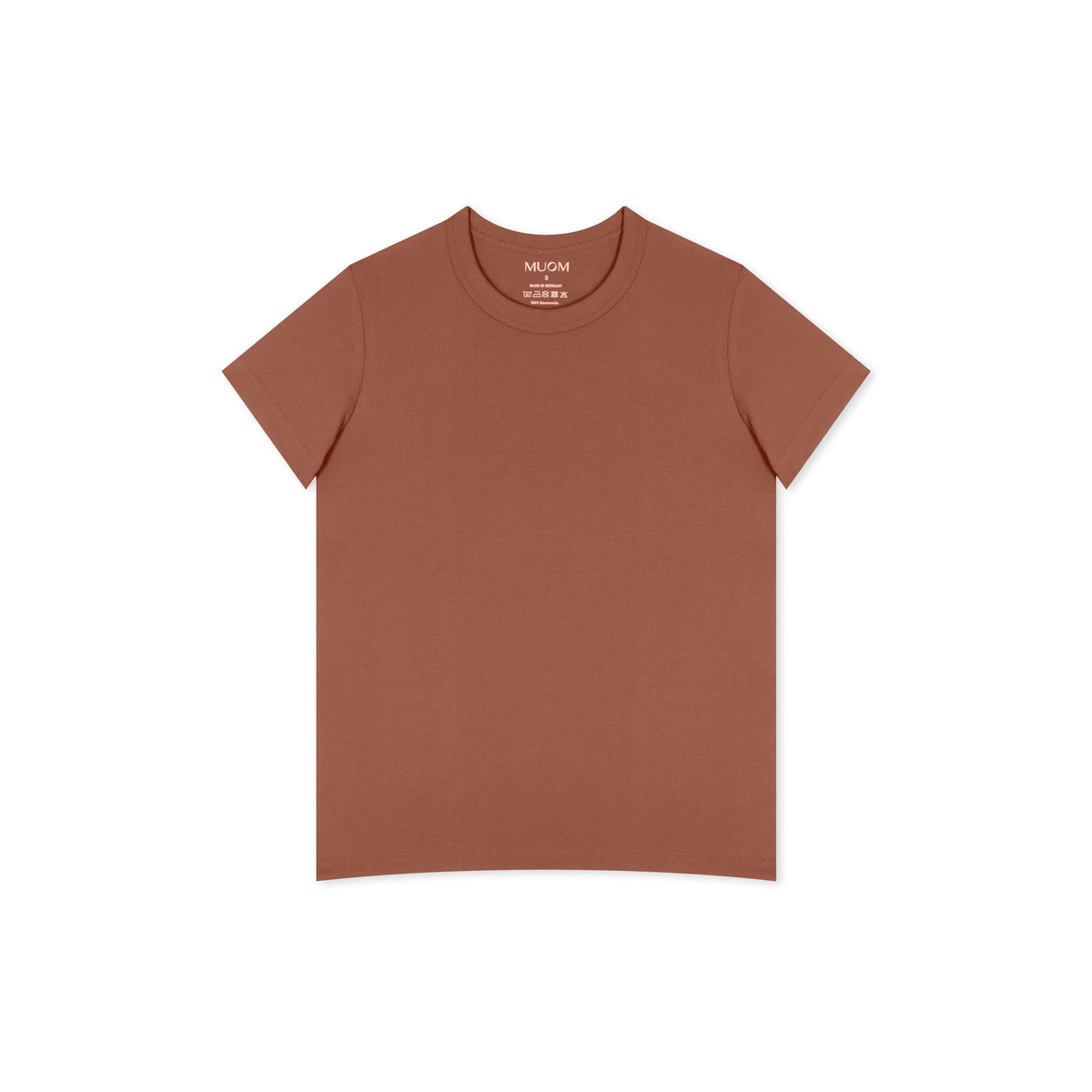 Braunes Damen T-Shirt im regular fit