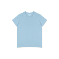Damen Shirt in Hellblau aus 100% Baumwolle