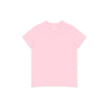 Regular T-Shirt für Damen in Rosa aus 100% Baumwolle