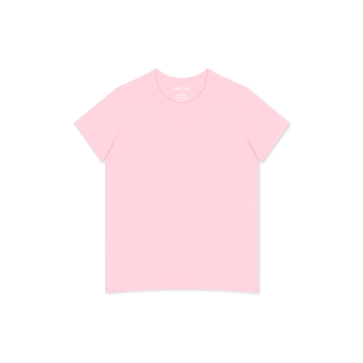 Regular T-Shirt für Damen in Rosa aus 100% Baumwolle