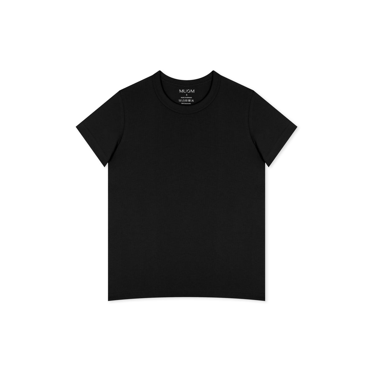 Damen T-Shirt Schwarz aus 100% Baumwolle