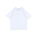 Raglan Herren Shirt in Weiß aus Baumwolle