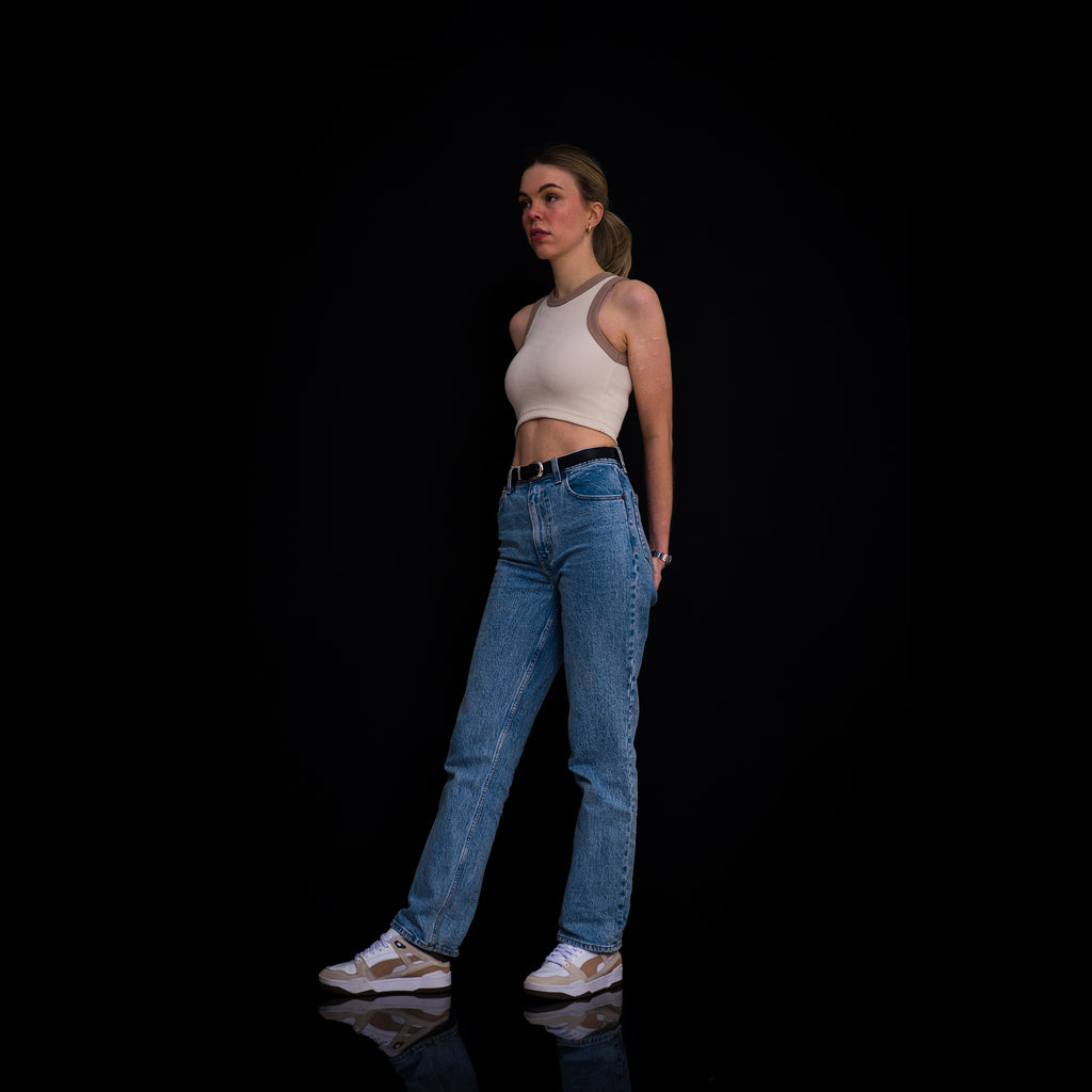 Rib Top Cropped