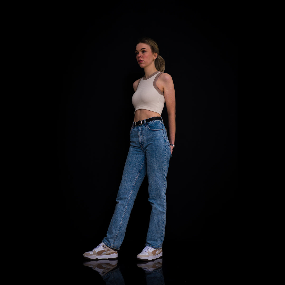 Rib Top Cropped