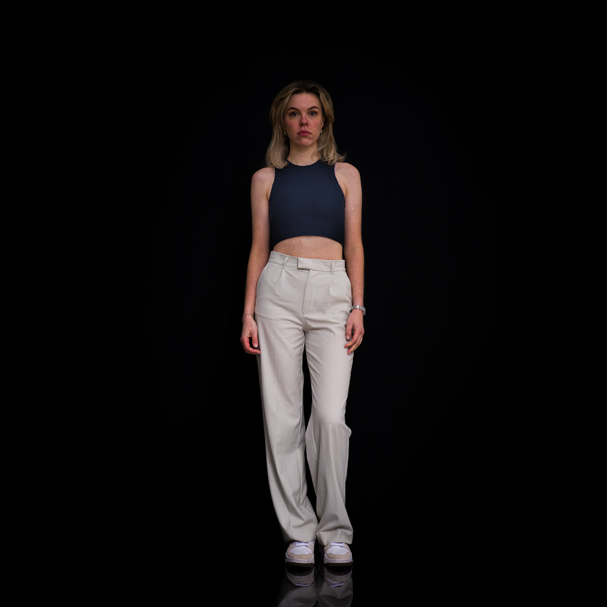 Rib Top Cropped