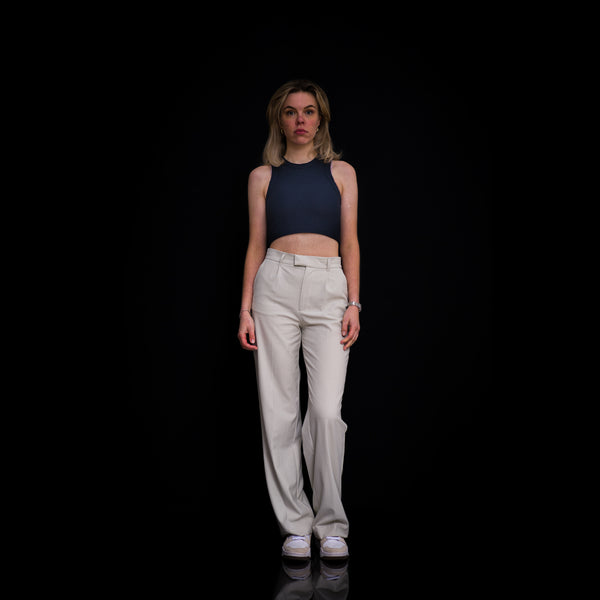 Rib Top Cropped