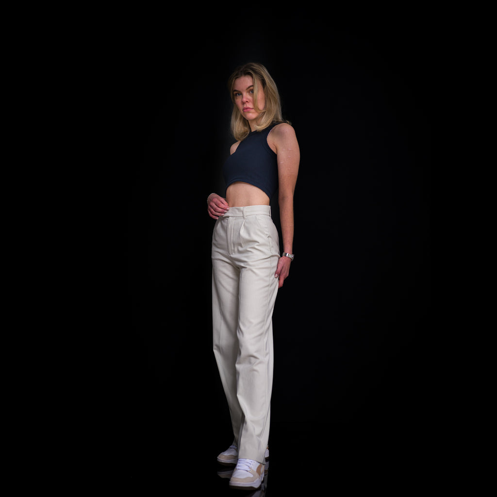 Rib Top Cropped