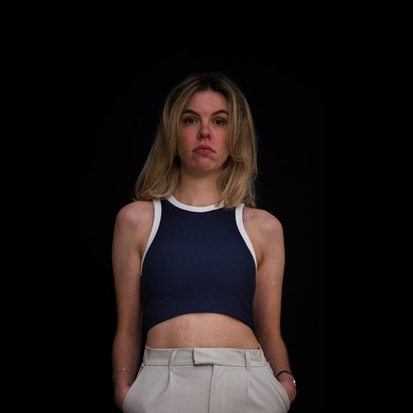 Rib Top Cropped