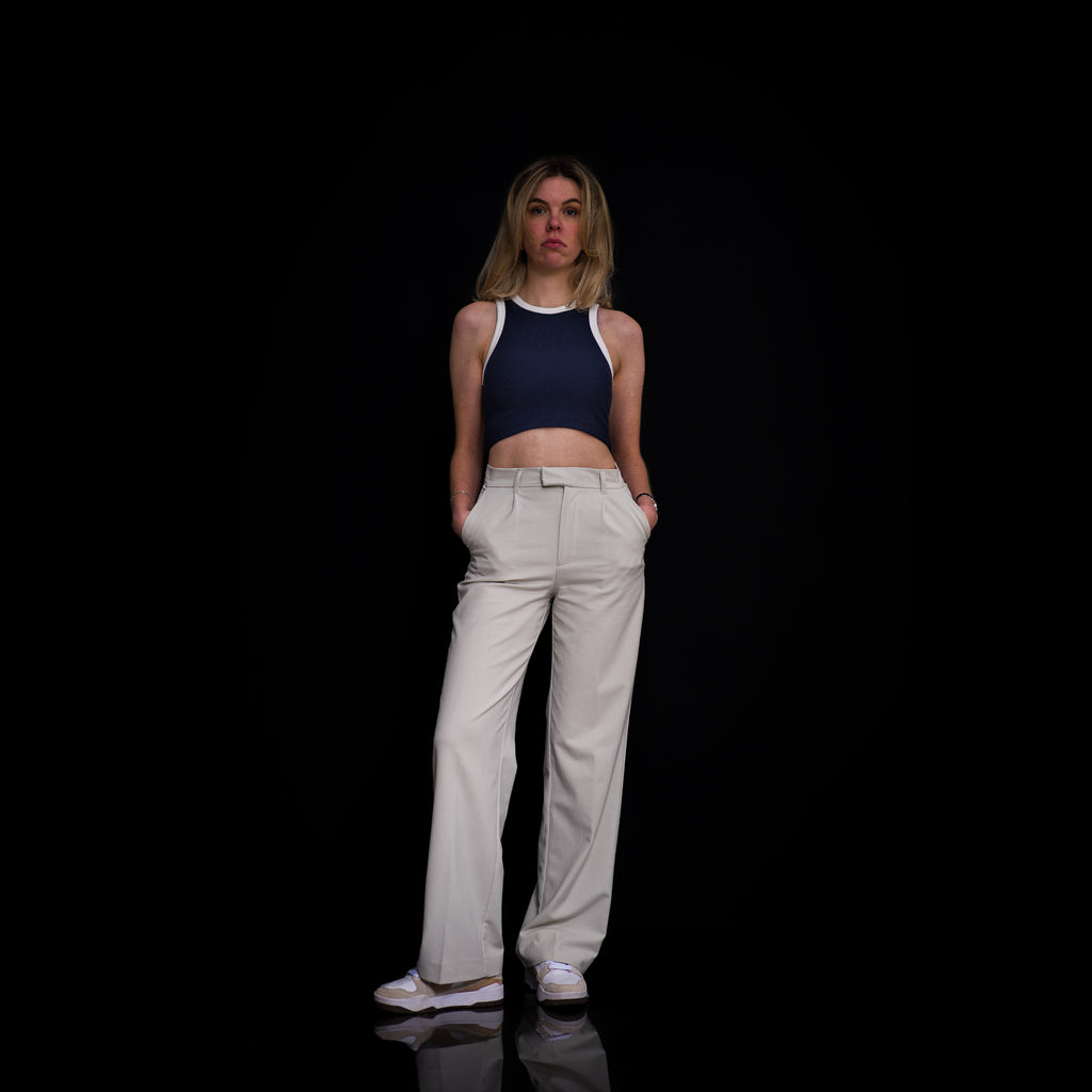 Rib Top Cropped