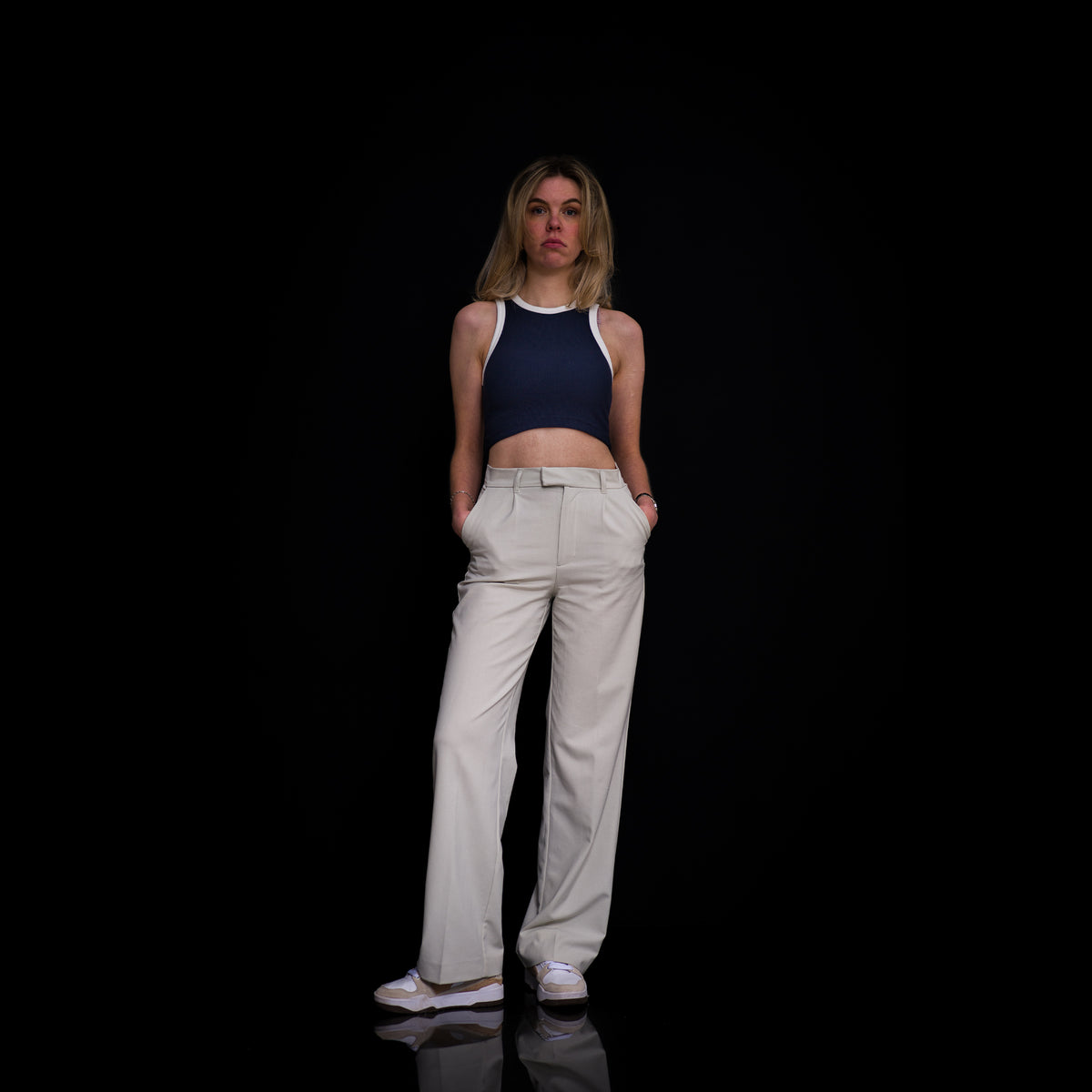 Rib Top Cropped
