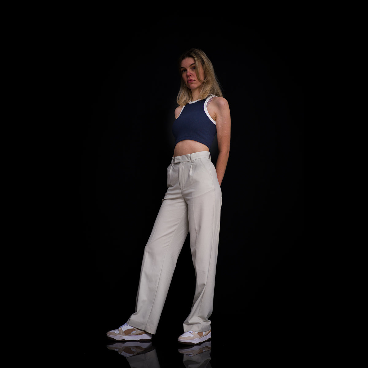 Rib Top Cropped