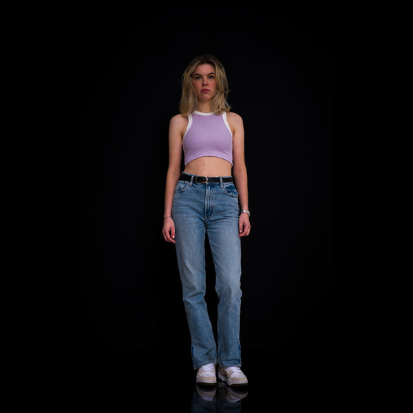 Rib Top Cropped