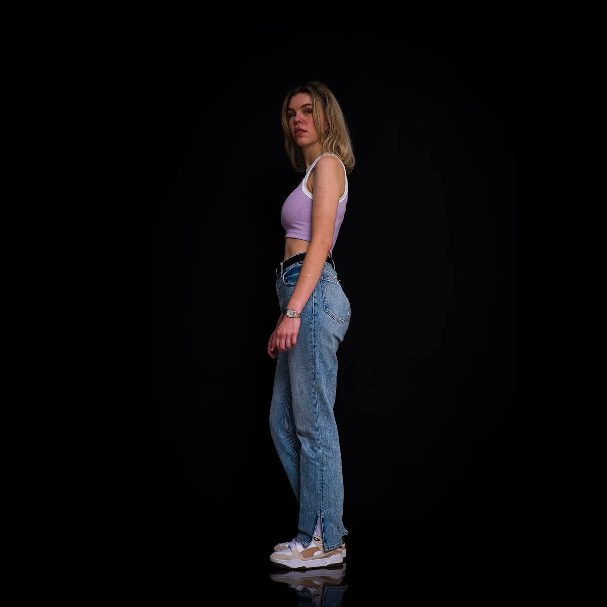 Rib Top Cropped