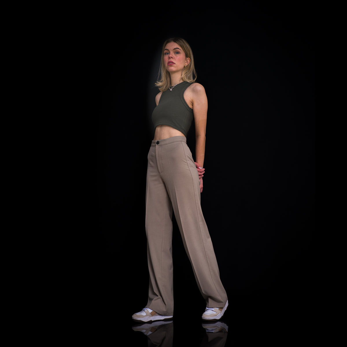 Rib Top Cropped
