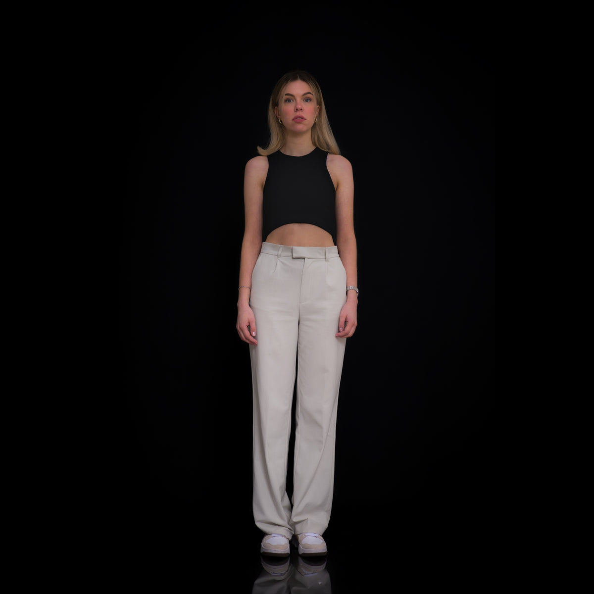 Rib Top Cropped