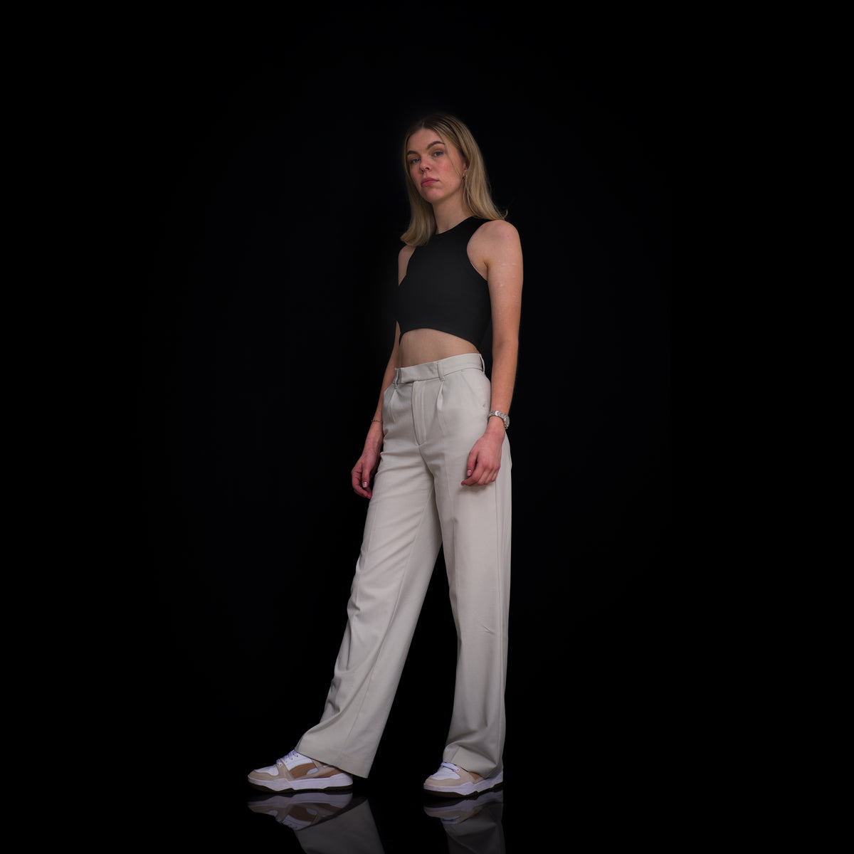 Rib Top Cropped