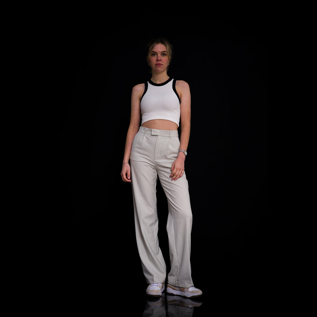 Rib Top Cropped