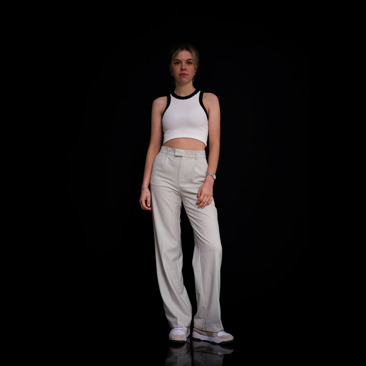 Rib Top Cropped