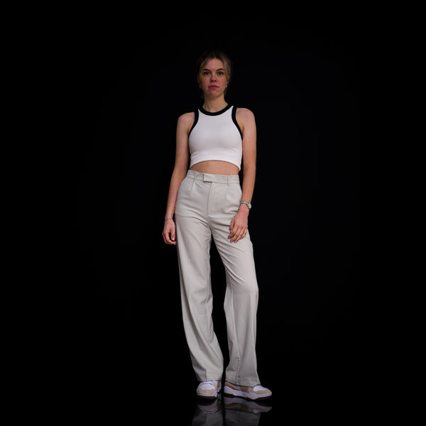 Rib Top Cropped