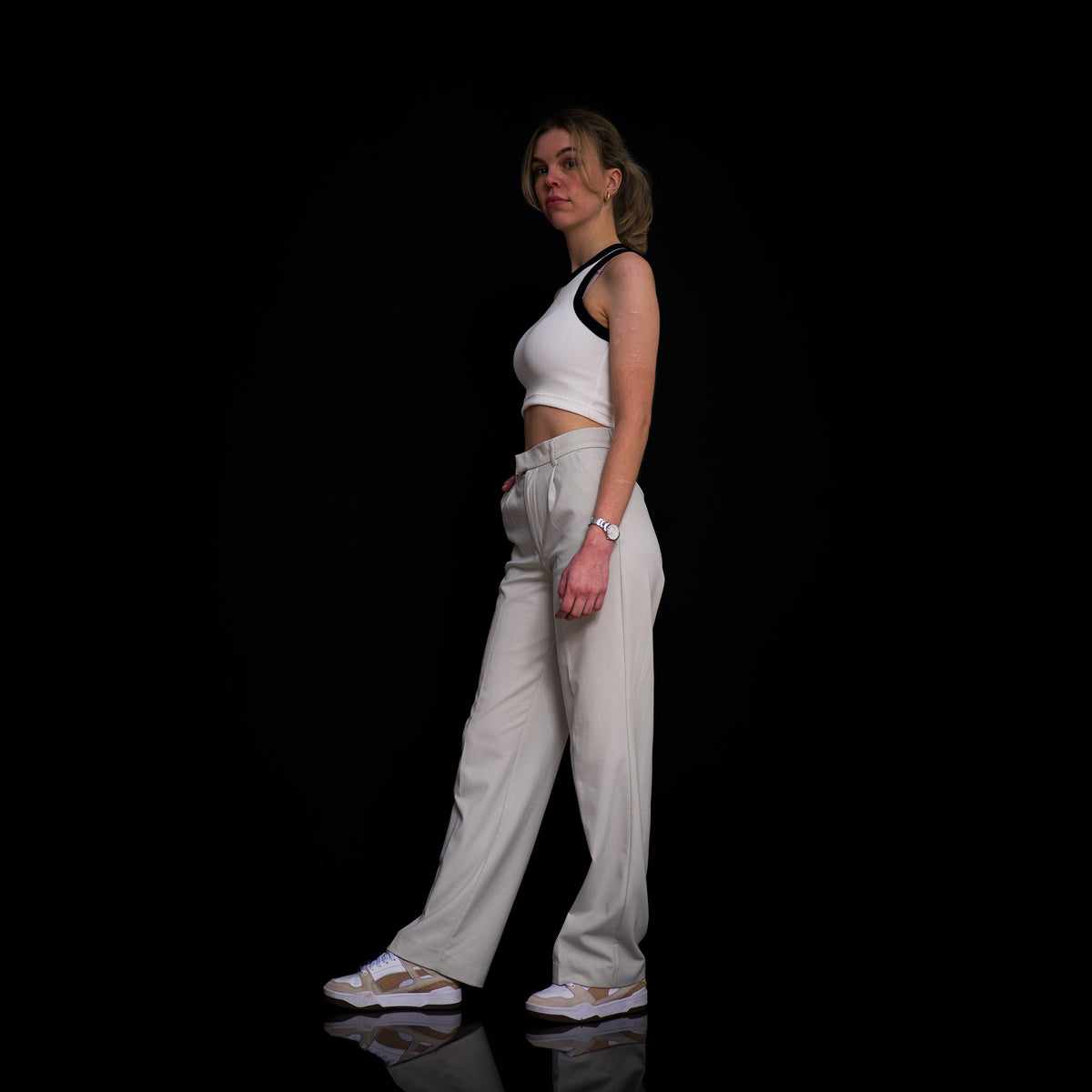Rib Top Cropped