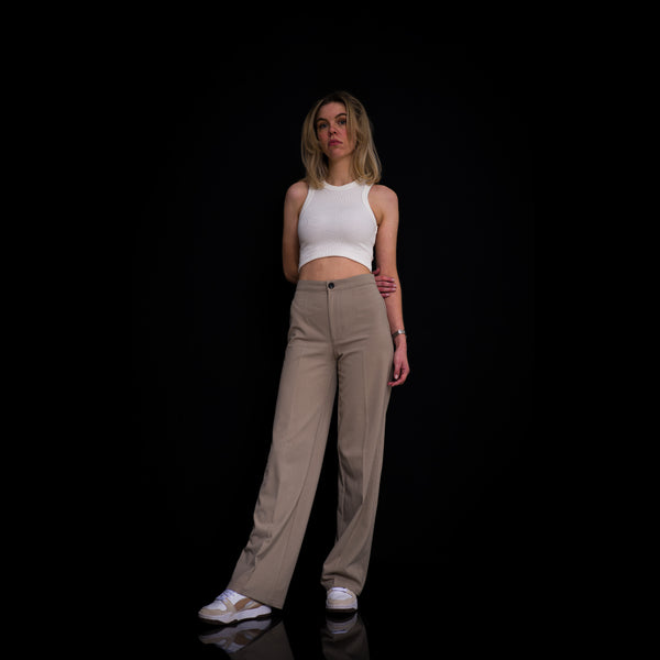 Rib Top Cropped