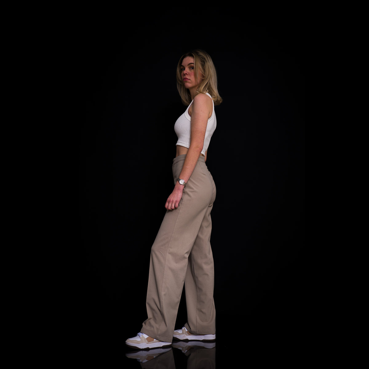 Rib Top Cropped