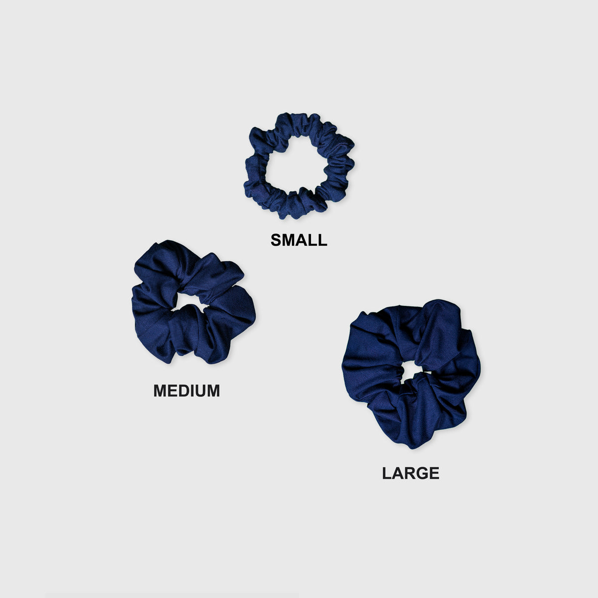 Scrunchie Medium Bambus