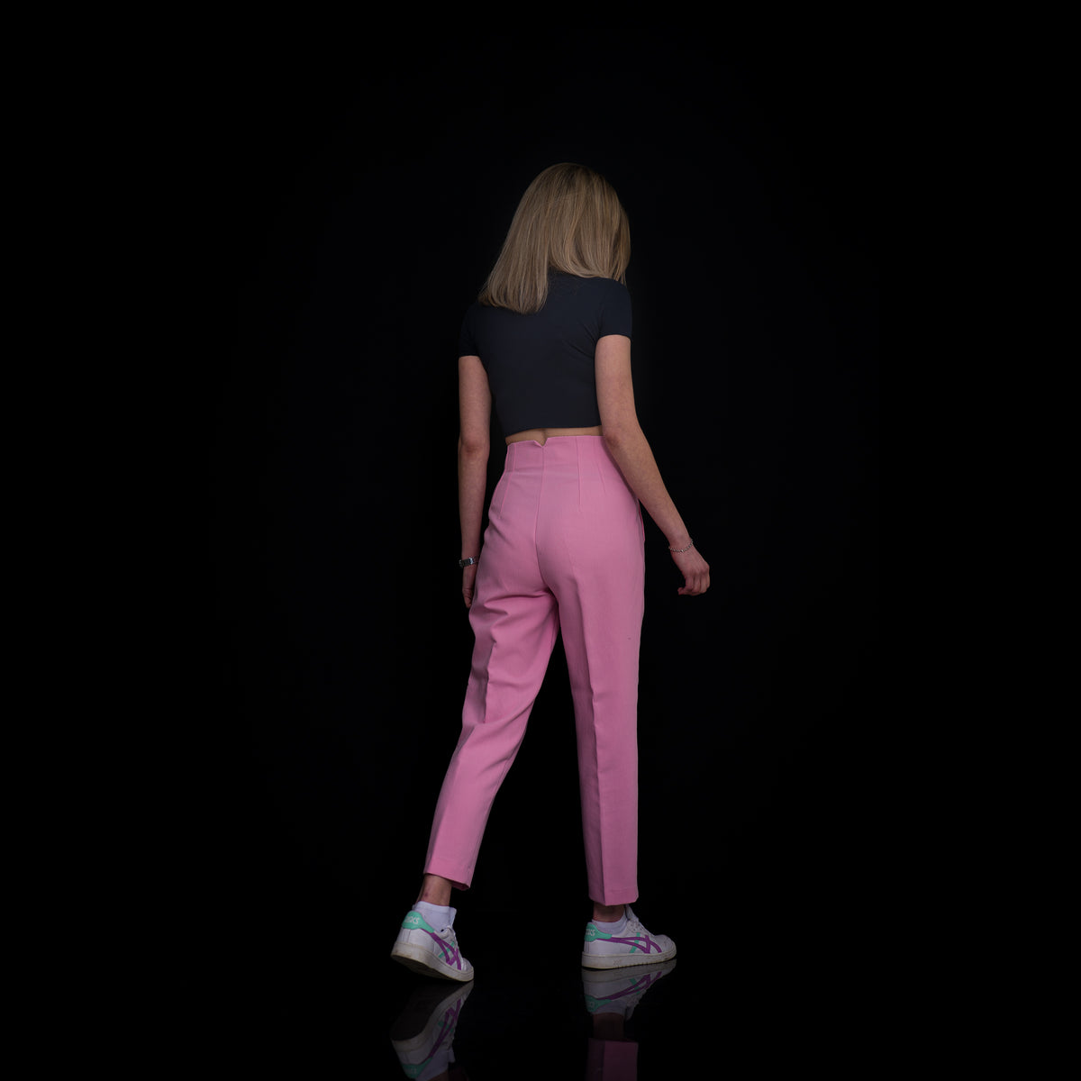 Skinny Cropped T-Shirt aus Modal