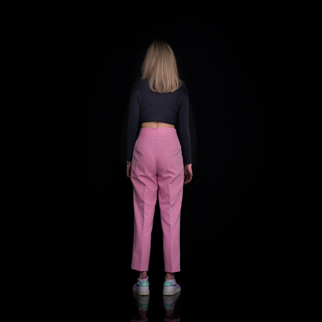 Skinny Cropped Langarm-Shirt aus Modal