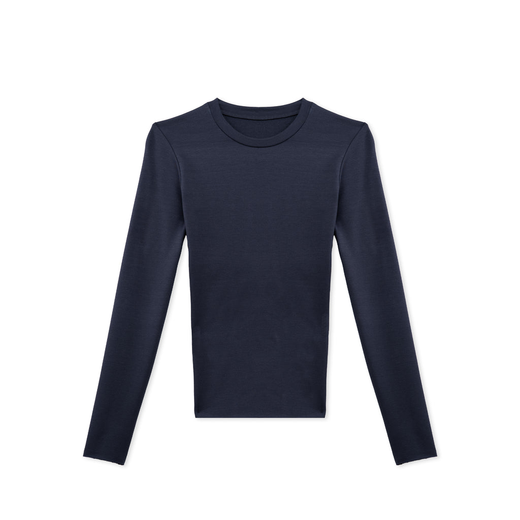 Skinny Langarm-Shirt aus Modal