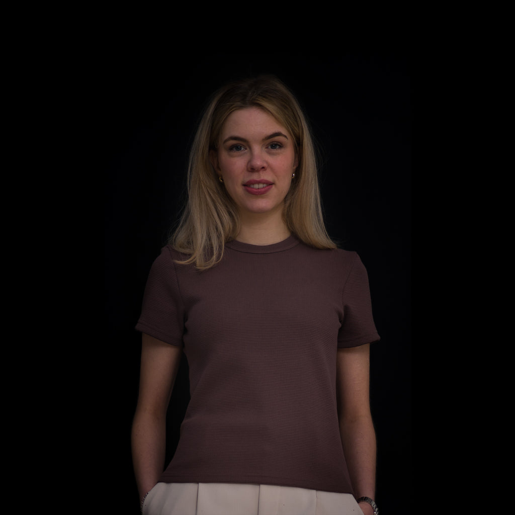 T-Shirt Waffelstrick