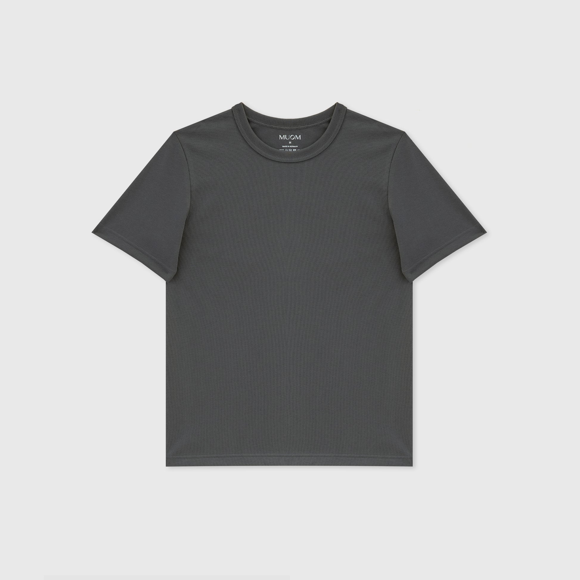 T-Shirt aus Baumwolle in grau