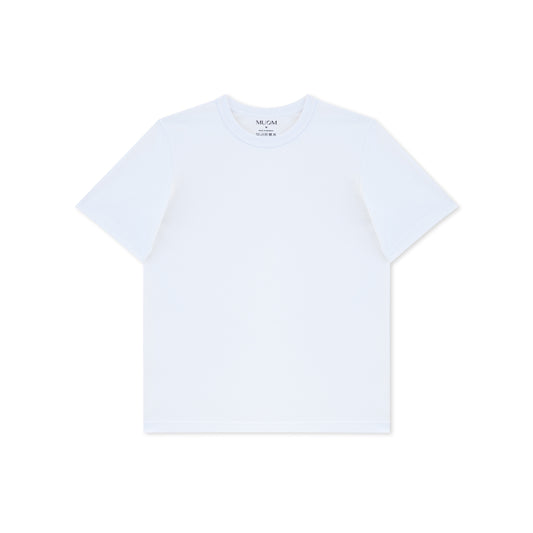 Weißes T-Shirt aus Baumwolle