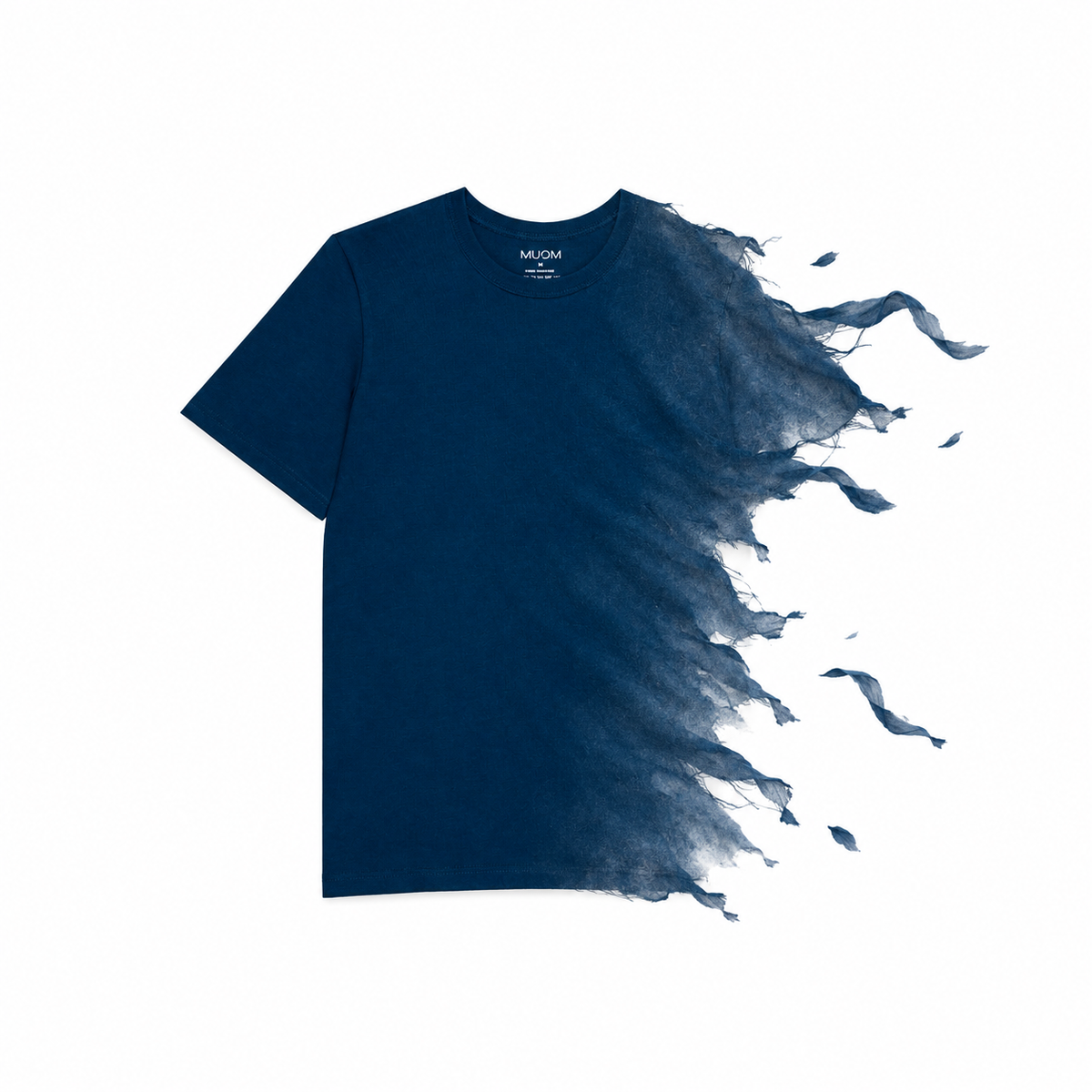 Ein T-Shirt was langsam verschwindet