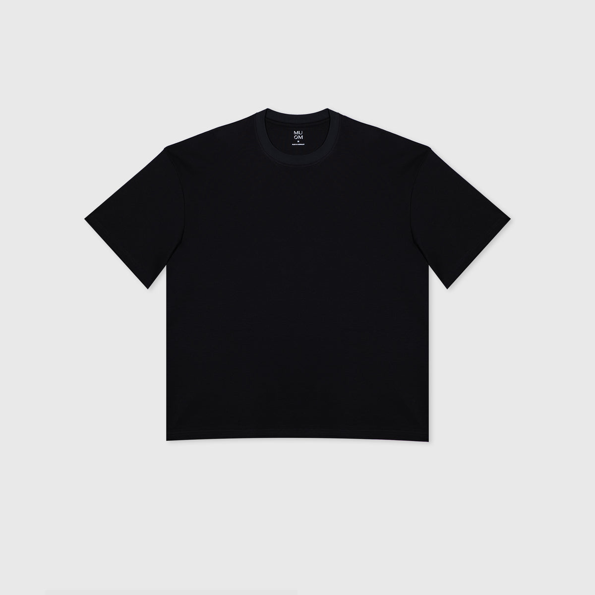 Heavy Oversized Herren Shirts in schwarz aus 100% Pima Baumwolle