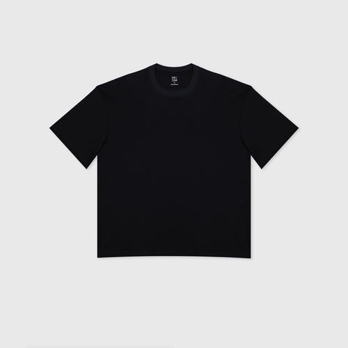 Heavy Oversized Herren Shirts in schwarz aus 100% Pima Baumwolle