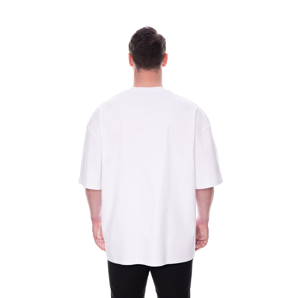 Rückansicht T-Shirt aus Pima-Baumwolle