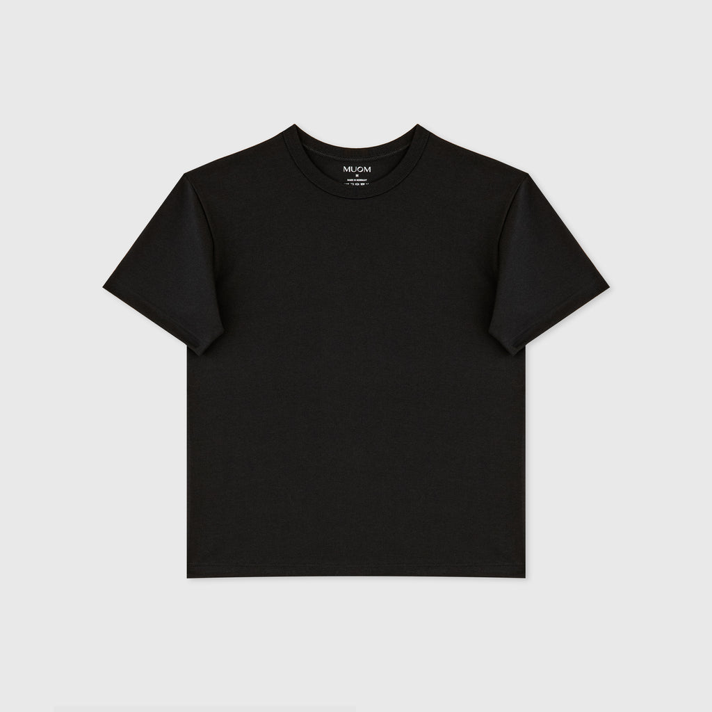 Schwarzes Schlaf Shirt