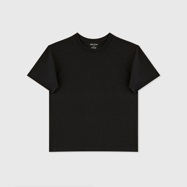 Schwarzes Schlaf Shirt