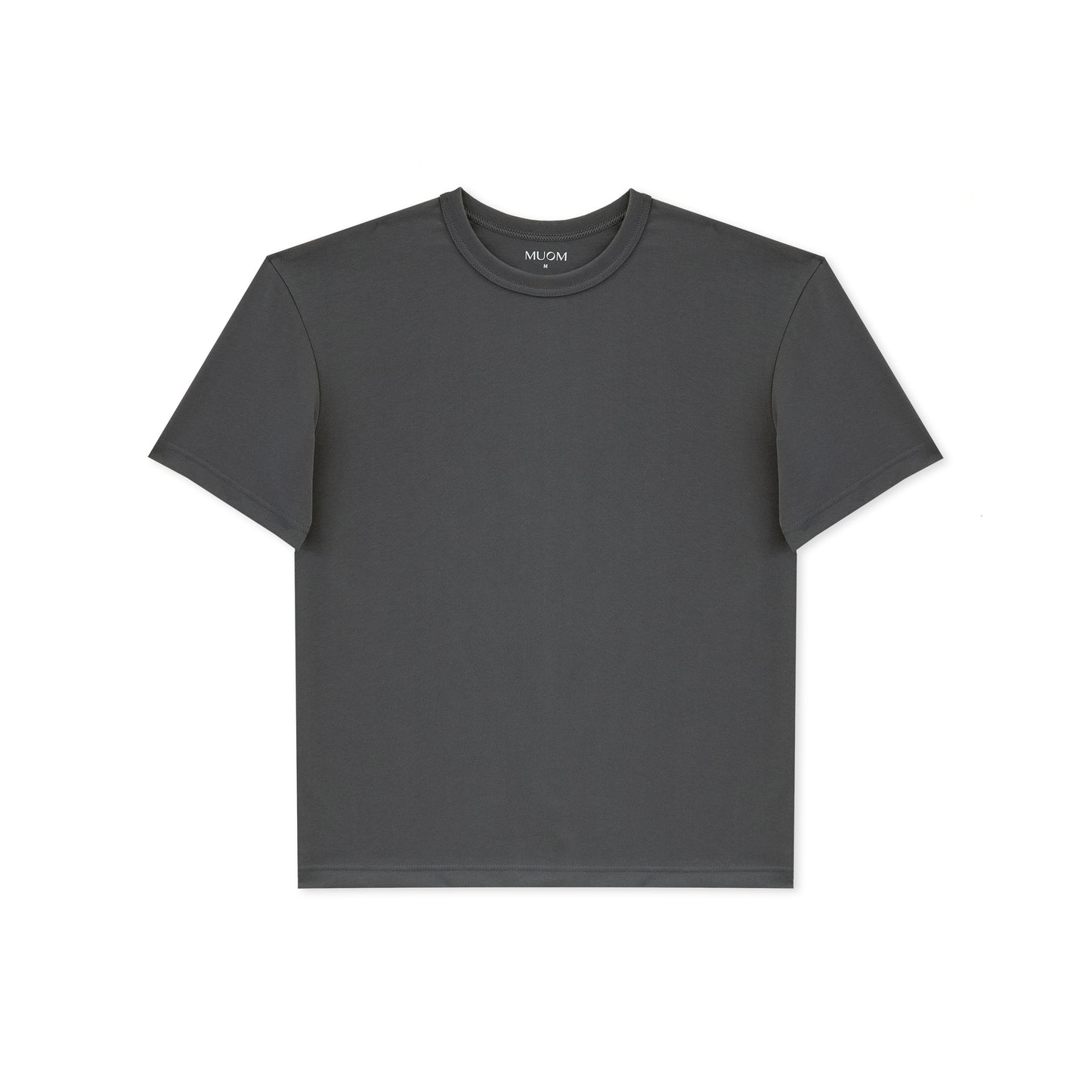 Graues locker geschnittenes t-shirt