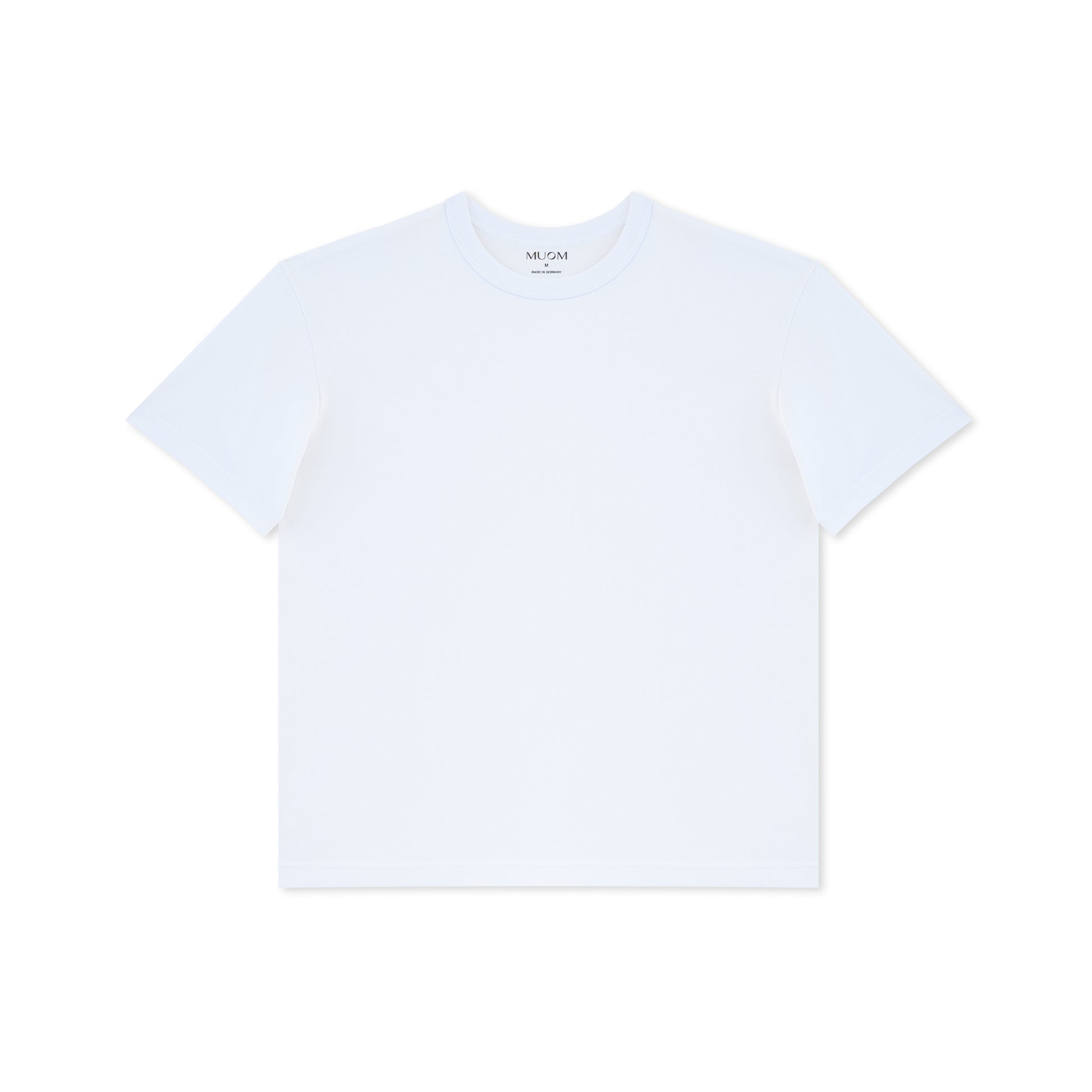 Weißes locker geschnittenes t-shirt